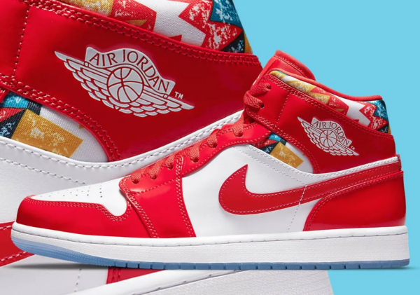 Giày Nike Air Jordan 1 Mid SE GS 'Barcelona Sweater' DC7248-600 - Ảnh 7