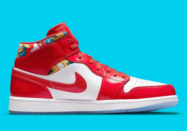 Giày Nike Air Jordan 1 Mid SE GS 'Barcelona Sweater' DC7248-600 - Ảnh 8