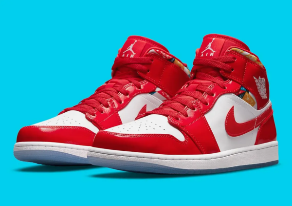 Giày Nike Air Jordan 1 Mid SE GS 'Barcelona Sweater' DC7248-600 - Ảnh 11