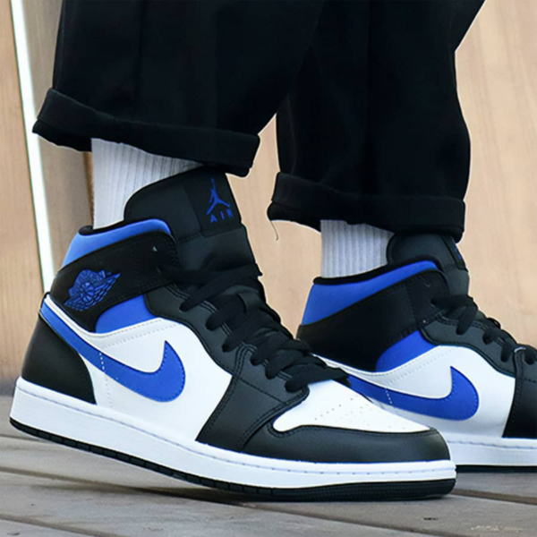 Giày Nike Air Jordan 1 Mid 'Game Royal' 554724-140 - Ảnh 5