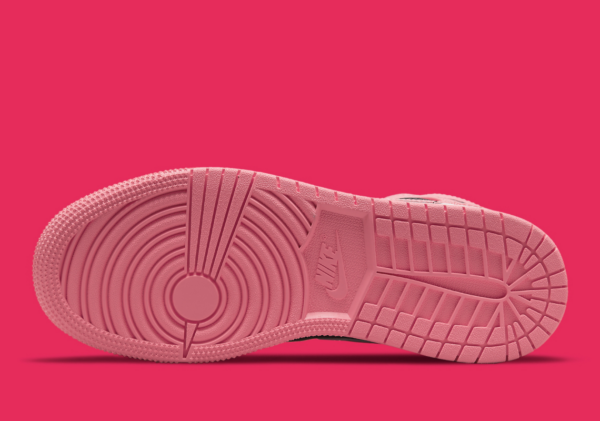 Giày Nike Air Jordan 1 Mid GS 'Coral Chalk' 554725-662 - Ảnh 7
