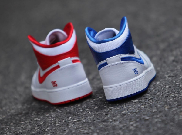 Giày Nike Air Jordan 1 Mid GS '85' DH0200-100 - Ảnh 11