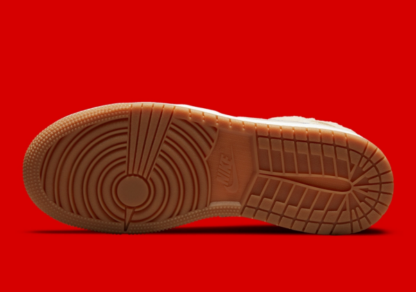 Giày Nike Air Jordan 1 Mid Utility GS 'Fleece' DO2207-264 - Ảnh 6