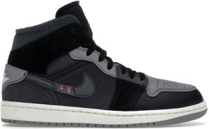Giay Nike Air Jordan 1 Mid Craft 'Inside Out Black' DM9652-001