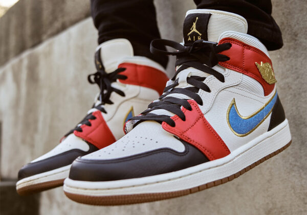 Giày Nike Air Jordan 1 Mid 'Let Her Man' DC1426-100 - Ảnh 8