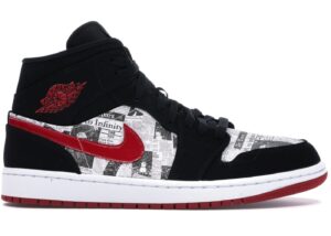 Giày Nike Air Jordan 1 Mid 'Newspaper' 852542-061