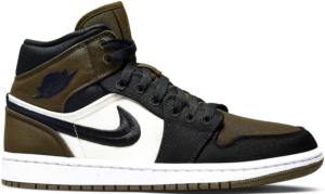 Giay Nike Air Jordan 1 Mid 'Olive Toe' DV0427-301