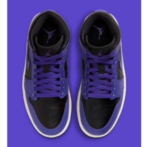 Giay Nike Air Jordan 1 Mid 'Purple Black' BQ6472-051