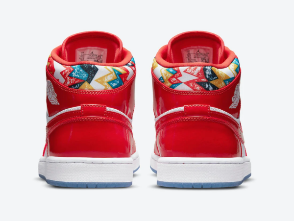 Giày Nike Air Jordan 1 Mid SE 'Barcelona Sweater' DC7294-600 - Ảnh 9