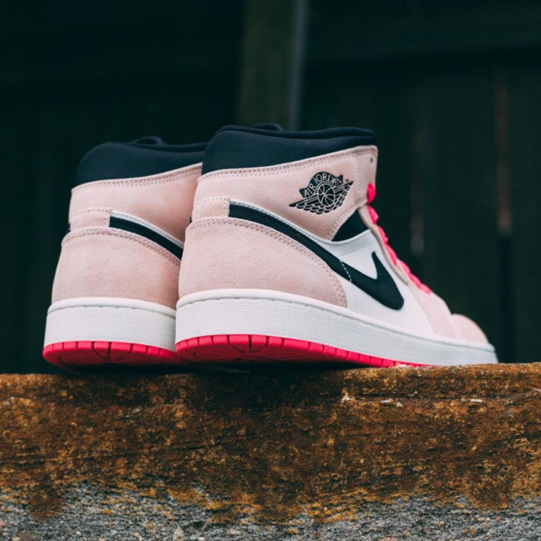 Giày Nike Air Jordan 1 Mid SE 'Crimson Tint' 852542-801 - Ảnh 5