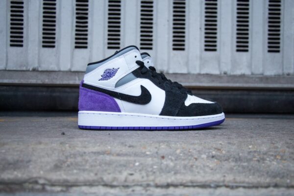 Giày Nike Air Jordan 1 Mid SE 'Purple' BQ6931-105 - Ảnh 4