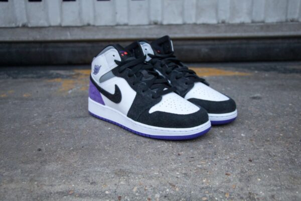 Giày Nike Air Jordan 1 Mid SE 'Purple' BQ6931-105 - Ảnh 7
