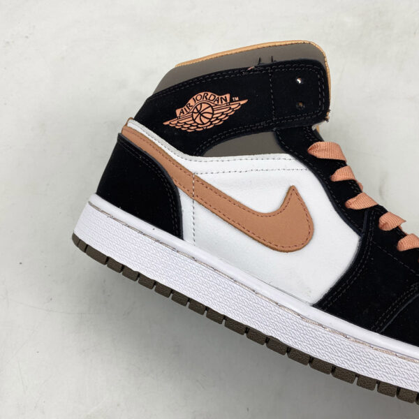 Giày Nike Wmns Air Jordan 1 Mid SE 'Peach Mocha' DH0210-100 - Ảnh 12