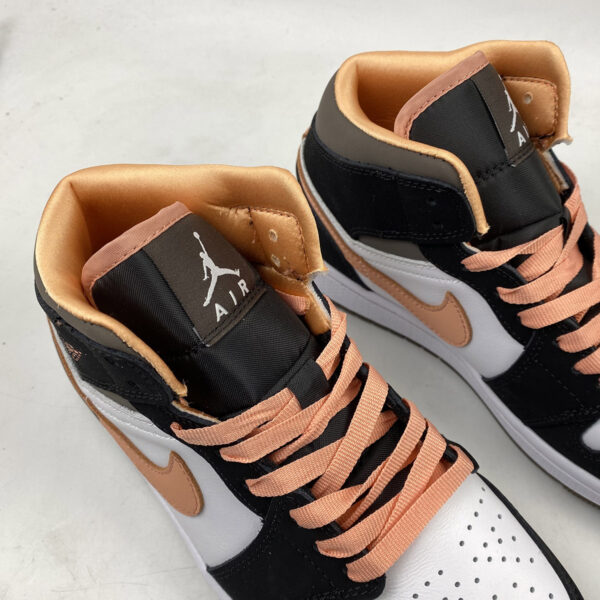 Giày Nike Wmns Air Jordan 1 Mid SE 'Peach Mocha' DH0210-100 - Ảnh 13