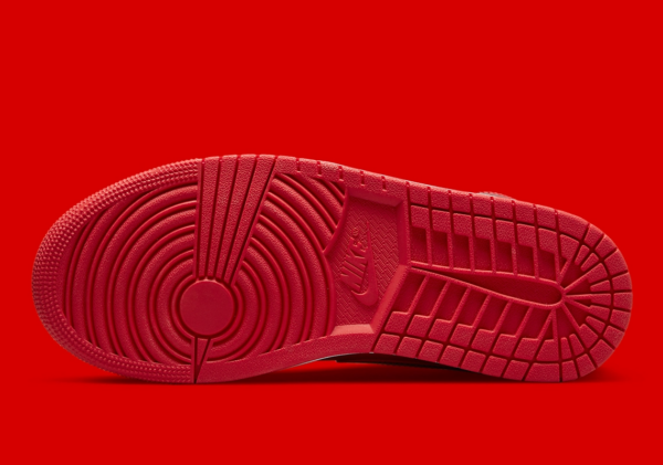 Giày Nike Air Jordan 1 Mid SE 'University Red Pomegranate' DH5894-600 - Ảnh 5