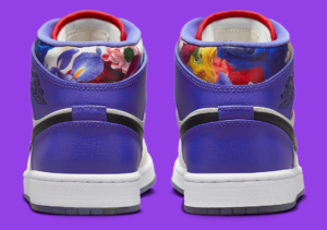 Giay Nike Air Jordan 1 Mid 'Valentine's Day Flowers' FD4330-101