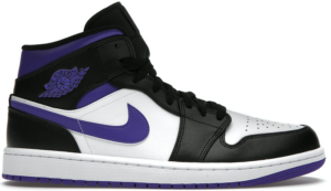 Giày Nike Air Jordan 1 Mid 'Dark Iris' 554724-095