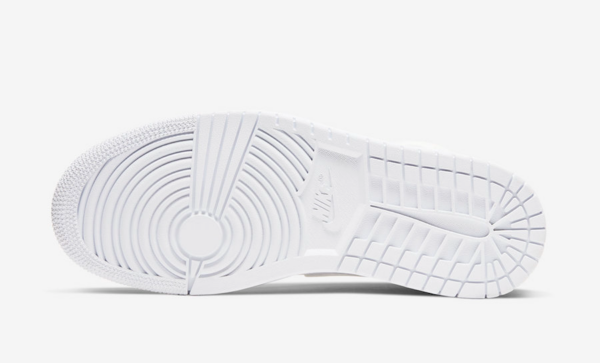 Giày Nike Wmns Air Jordan 1 Mid 'White Ivory' BQ6472-112 - Ảnh 6