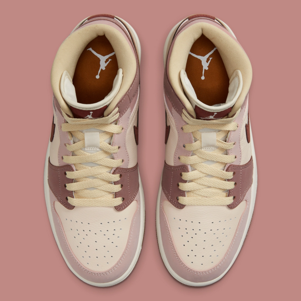Giày Nike Air Jordan 1 Mid 'Dressed For Fall' DO7440-821 - Ảnh 5
