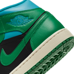 Giay Nike Air Jordan 1 Mid 'Lucky Green Aquatone' BQ6472-033