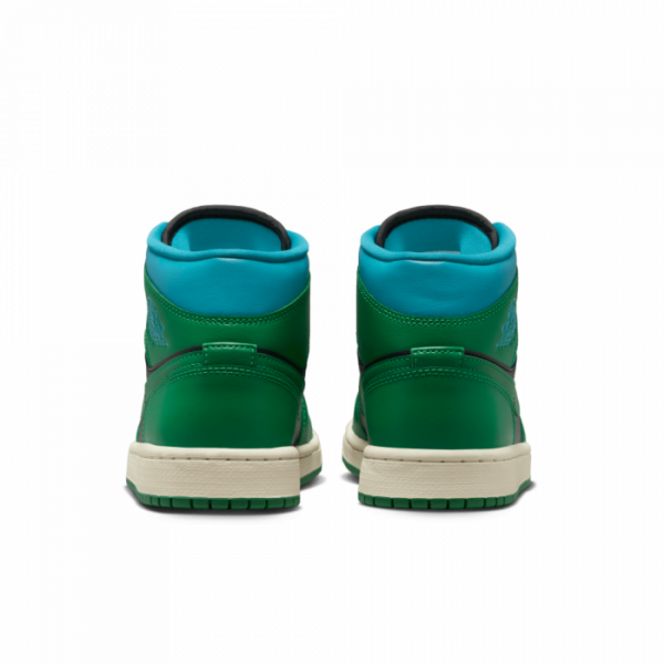 Giay Nike Air Jordan 1 Mid 'Lucky Green Aquatone' BQ6472-033