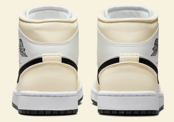 Giày Nike Wmns Air Jordan 1 Mid 'Coconut Milk' BQ6472-121 - Ảnh 9