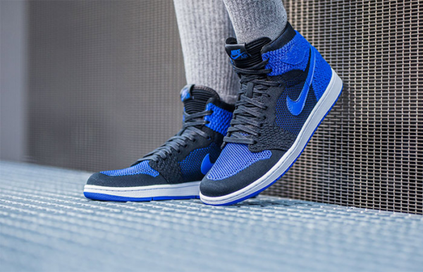 Giày Nike Air Jordan 1 Retro High OG Flyknit 'Royal' 919704-006 - Ảnh 7