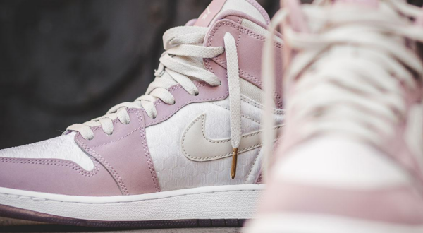 Giày Nike Air Jordan 1 Retro GS 'Heiress Plum Fog' 832596-025 - Ảnh 6
