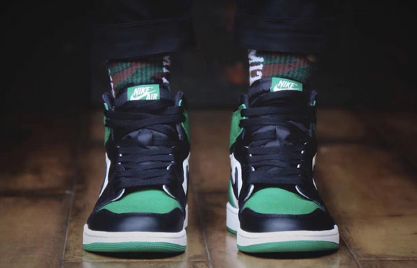 Giày Nike Air Jordan 1 Retro High OG 'Pine Green' 555088-302 - Ảnh 9