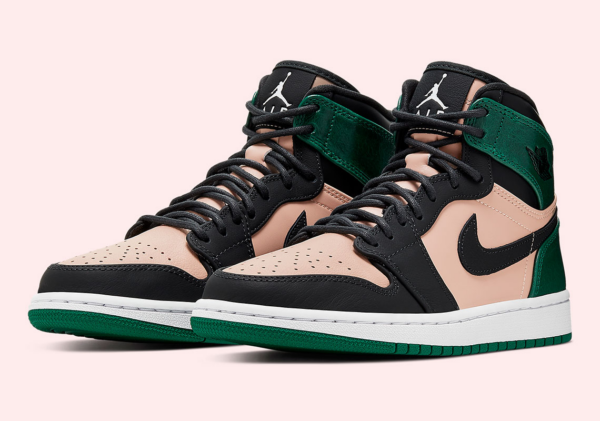Giày Nike Air Jordan 1 High Premium 'Mystic Green' AH7389-203 - Ảnh 5