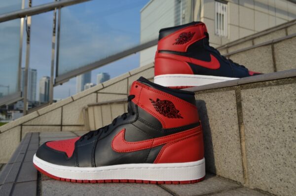 Giày Nike Air Jordan 1 Retro 'Bred' (2013) 555088-023 - Ảnh 4