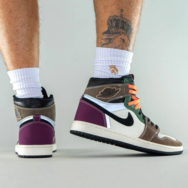 Giày Nike Air Jordan 1 High OG ‘Crafted’ DH3097-001 - Ảnh 3