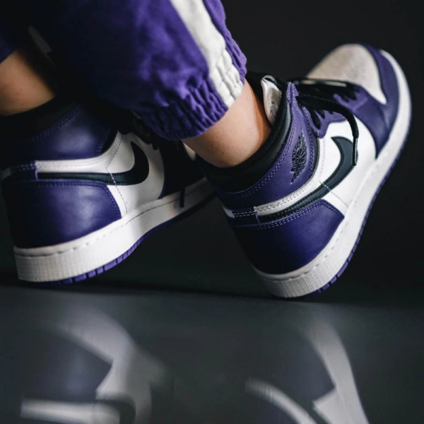 Giày Nike Air Jordan 1 Retro High OG 'Court Purple 2.0' 555088-500 - Ảnh 3