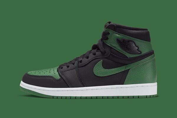 Giày Nike Air Jordan 1 Retro High 'Pine Green Black' 2.0 555088-030 - Ảnh 7