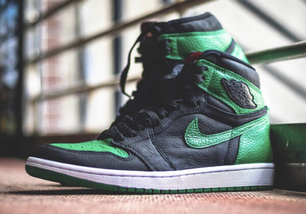 Giày Nike Air Jordan 1 Retro High 'Pine Green Black' 2.0 555088-030 - Ảnh 5