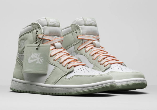 Giày Nike Wmns Air Jordan 1 Retro High OG 'Seafoam' CD0461-002 - Ảnh 10