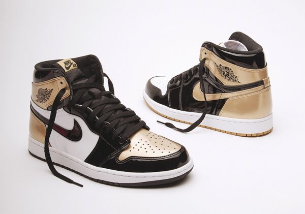 Giày Nike Air Jordan 1 Retro High 'Gold Top 3' 861428-001 - Ảnh 6