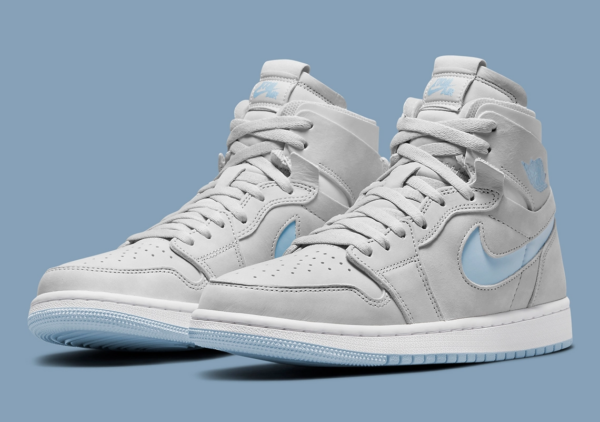 Giày Nike Air Jordan 1 High Comfort 'Cool Grey Light Blue' CT0979-004 - Ảnh 9