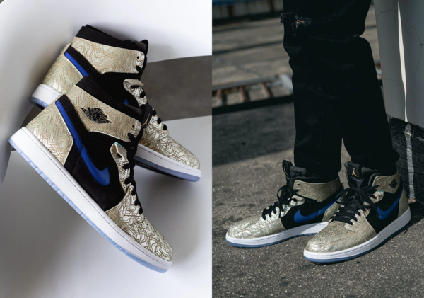 Giày Nike Air Jordan 1 Zoom Comfort 'Gold Laser' DQ0659-700 - Ảnh 7