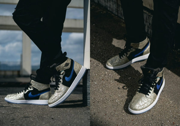 Giày Nike Air Jordan 1 Zoom Comfort 'Gold Laser' DQ0659-700 - Ảnh 6
