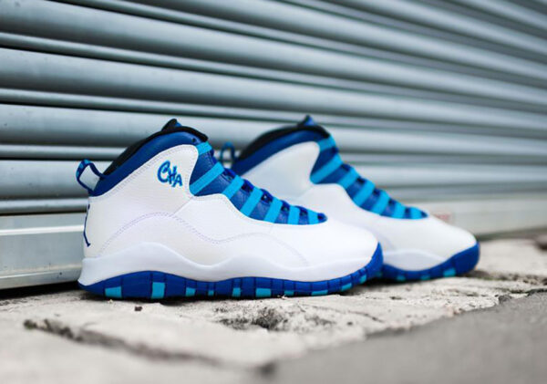 Giày Nike Air Jordan 10 Retro 'Charlotte Hornets' 310806-107 - Ảnh 3