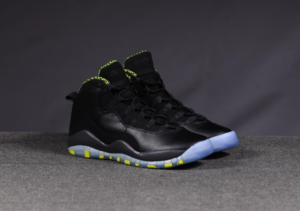 Alternative view of Giày Nike Air Jordan 10 Retro GS 'Venom' 310806-033