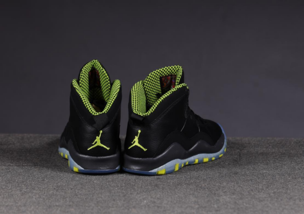 Giày Nike Air Jordan 10 Retro GS 'Venom' 310806-033 - Ảnh 3