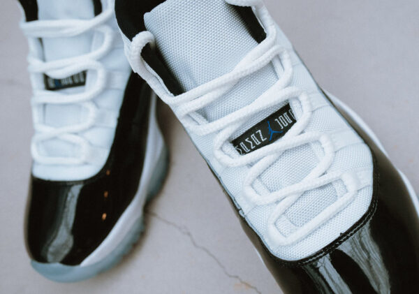 Giày Nike Air Jordan 11 Retro PS 'Concord' 2018 378039-100 - Ảnh 4