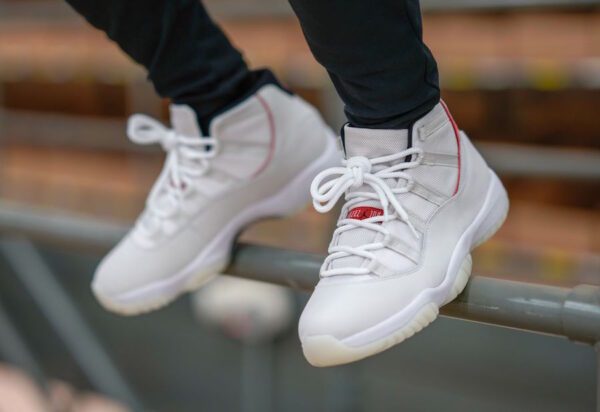 Giày Nike Air Jordan 11 Retro 'Platinum Tint' 378037-016 - Ảnh 4