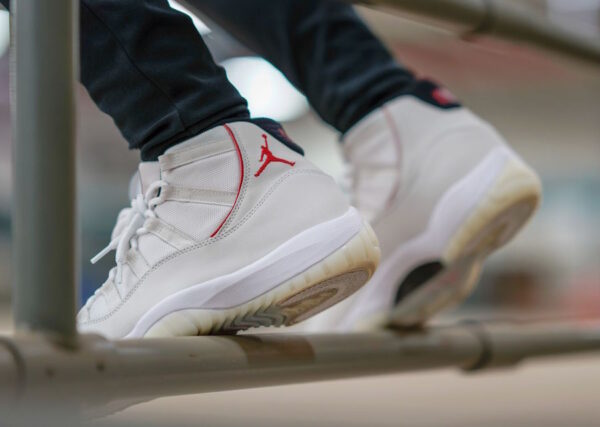 Giày Nike Air Jordan 11 Retro 'Platinum Tint' 378037-016 - Ảnh 5