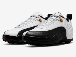 Giay Nike Air Jordan 12 Low 'White and Black' DH4120-100