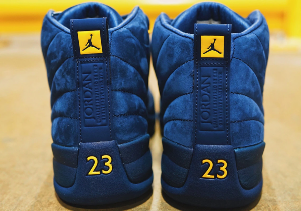 Giày Nike Air Jordan 12 Retro 'Michigan' BQ3180-407 - Ảnh 6