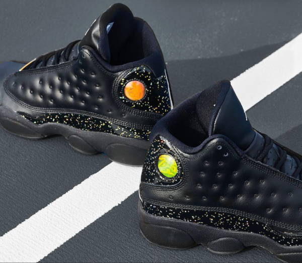 Giày Nike Air Jordan Retro 13 GS 'Gold Glitter' DC9443-007 - Ảnh 2
