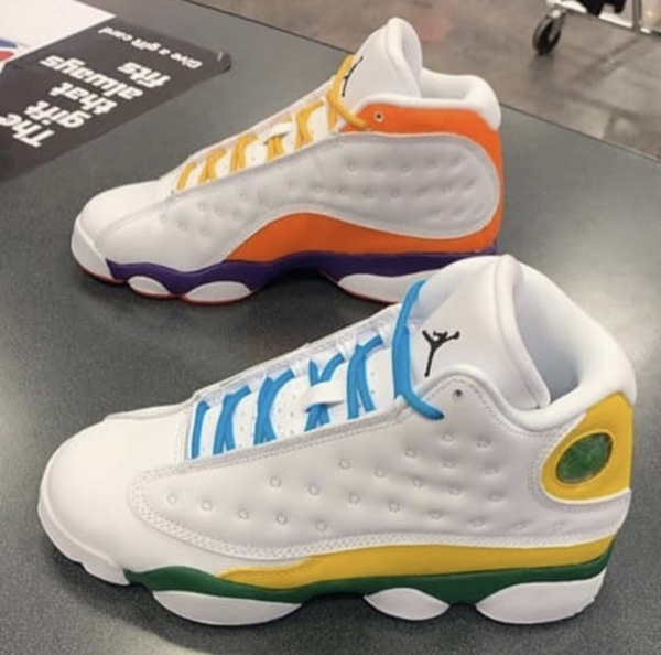 Giày Nike Air Jordan 13 Retro GS 'Playground' CV0785-158 - Ảnh 3